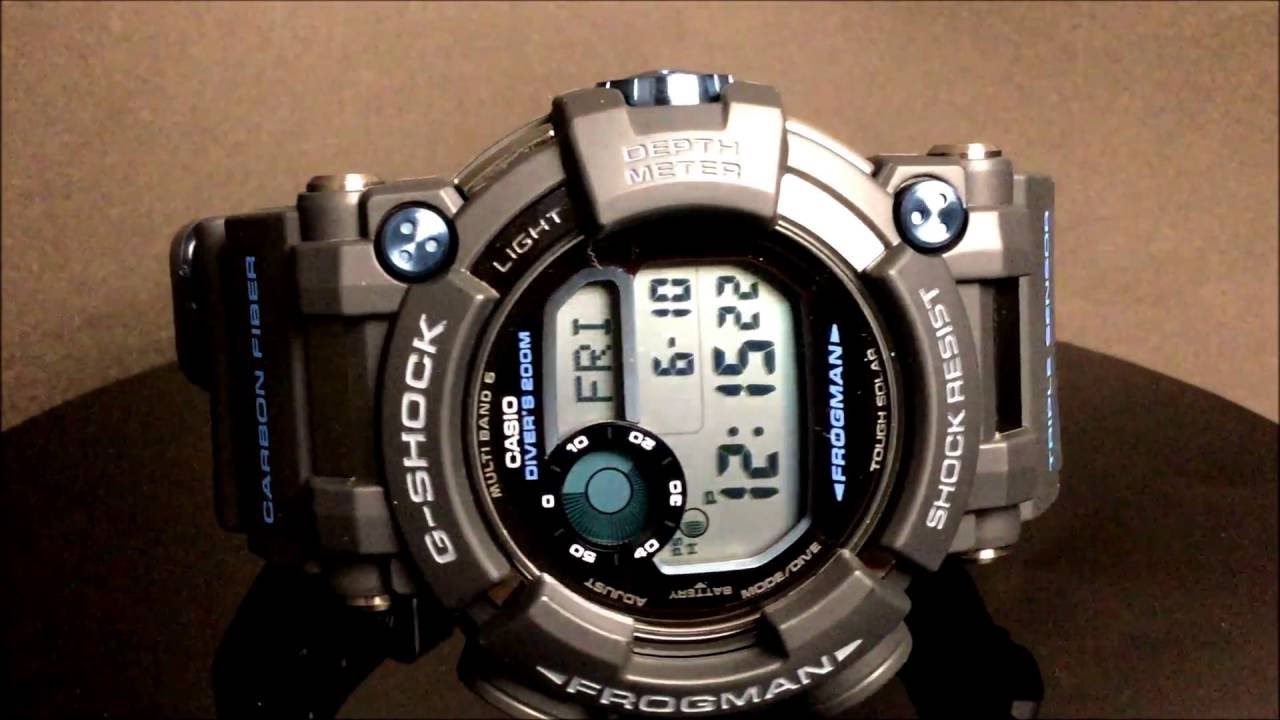 CASIO G-SHOCK FROGMAN カシオ腕時計Gショック フロッグマン GWF