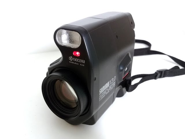 KYOCERA SAMURAI X3.0 京セラ サムライ フィルムカメラ - YouTube