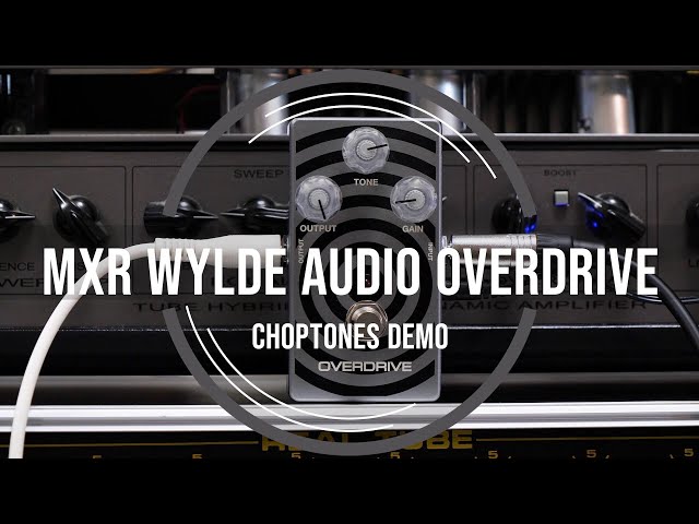 MXR Wylde Audio Overdrive WA44 | Playthrough Demo - YouTube
