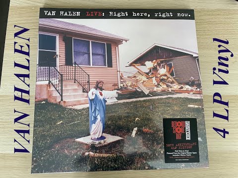 VAN HALEN LIVE Right Here, Right Now 4LP Red vinyl RSD - YouTube