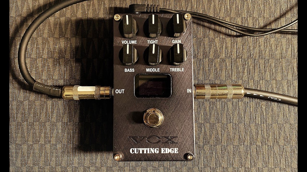 VOX / VALVENERGY CUTTING EDGE 新真空管NUTUBEを搭載したエフェクター