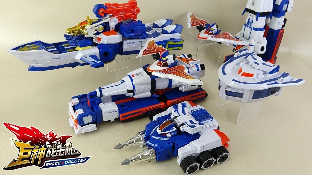 All patterns combined] Giant God Battle Corps 2 Space Color Robo