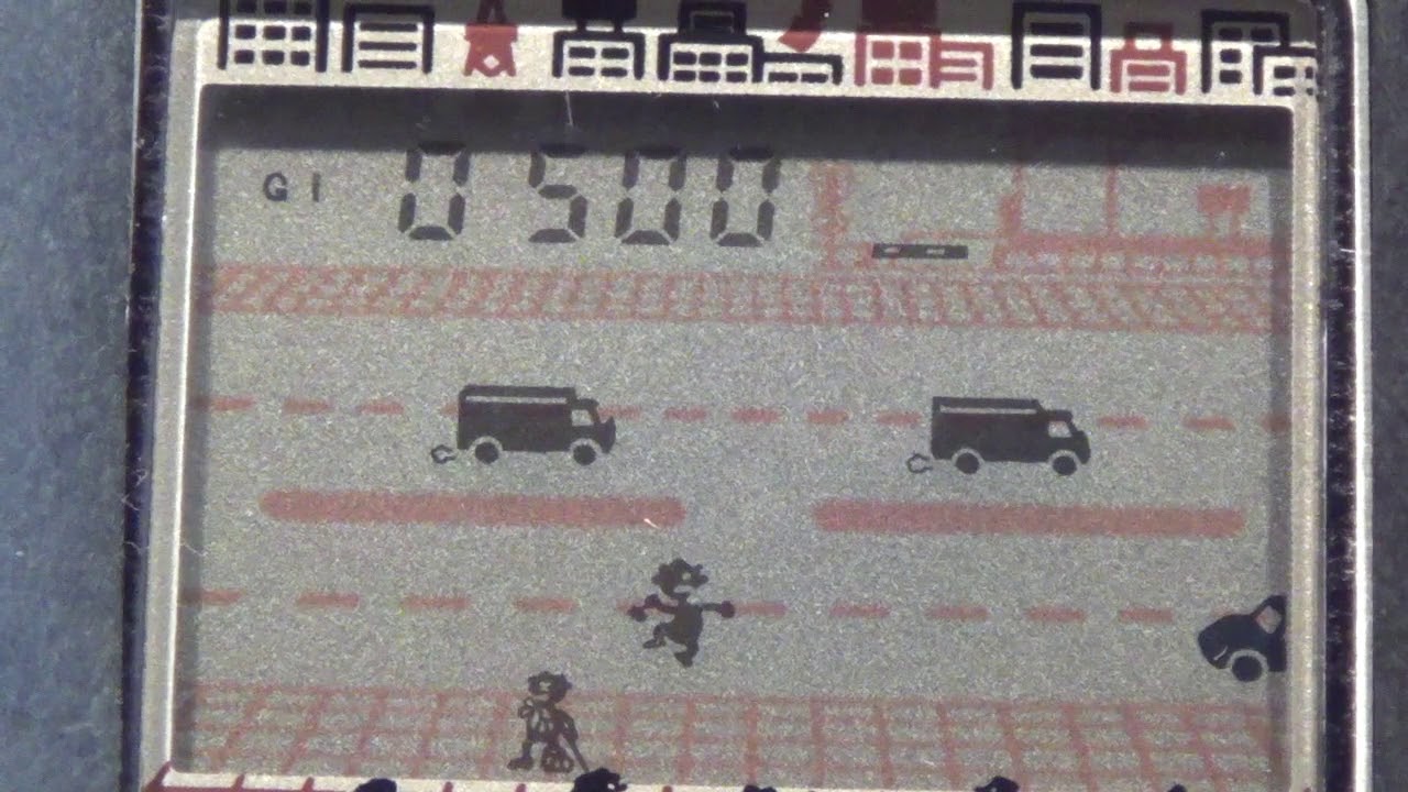 レトロ 液晶ゲーム】クロスハイウェイ バンダイ ゲームデジタル