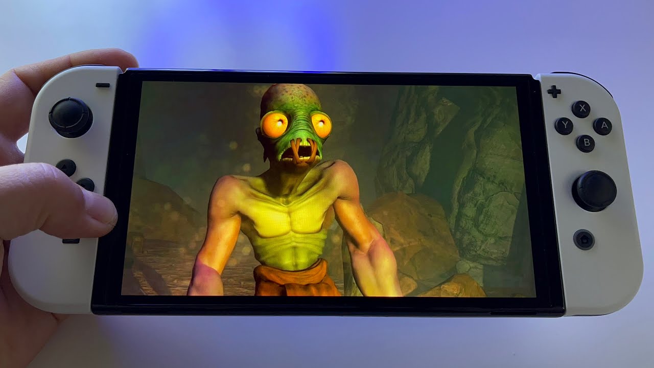 Oddworld: New 'n' Tasty | Switch OLED gameplay - YouTube