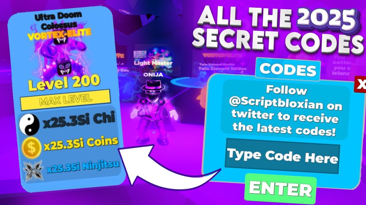 All Active Codes for Roblox Ninja Legends *2025* - YouTube