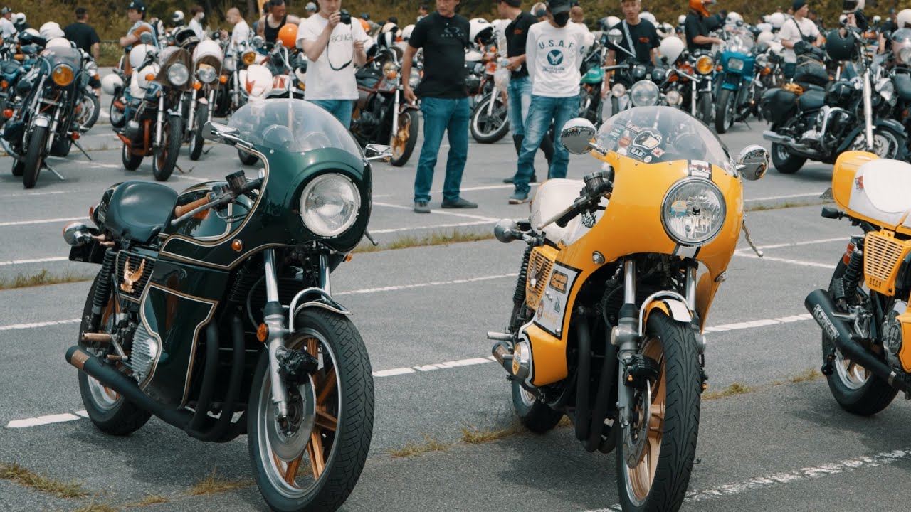 Japanese cafe racer? This is gentleman motorcycle gang. - YouTube
