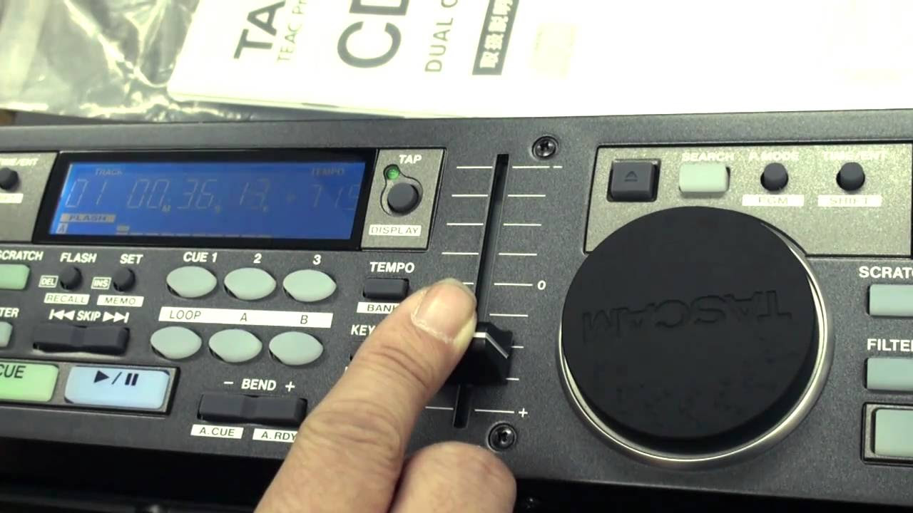 TASCAM CD-X1500のご説明 4/4 - YouTube