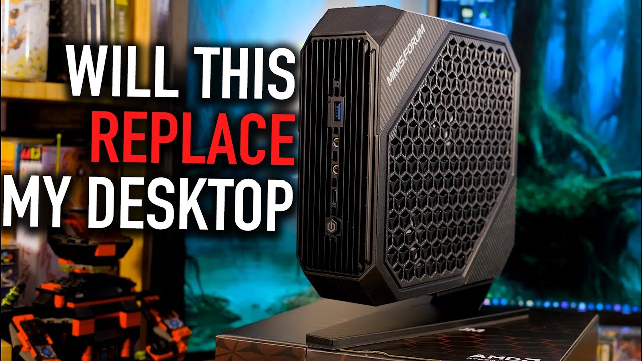 Will I Replace My Desktop With This? Minisforum HX100G Mini PC