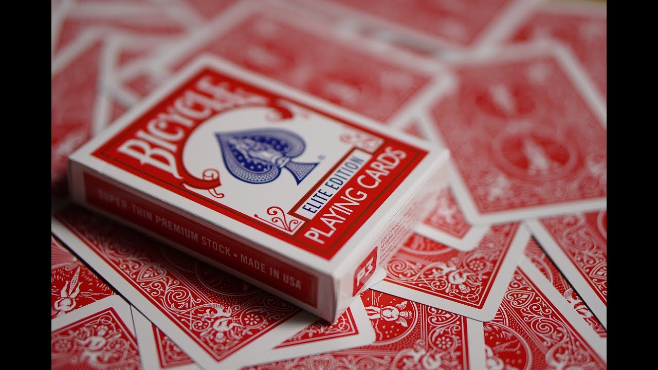 Bicycle Elite Edition Playing Cards - RED（バイシクル・エリート