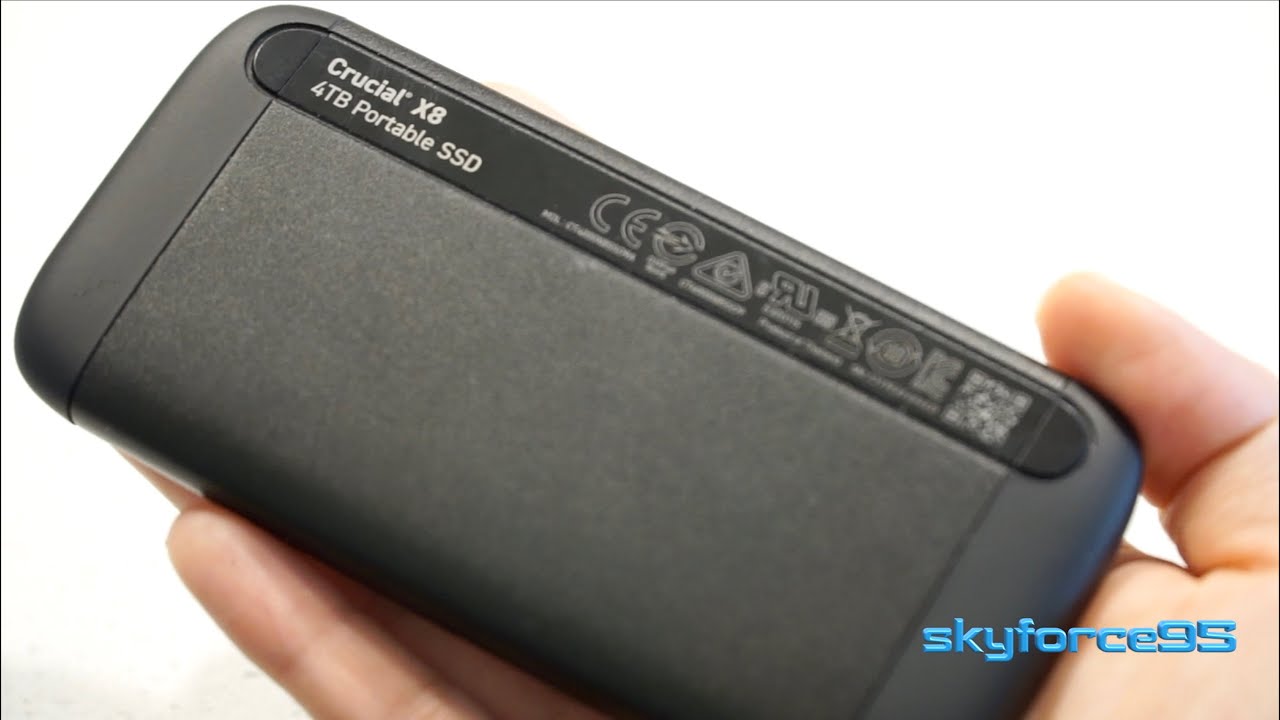 Crucial X8 4TB Portable SSD Review - YouTube