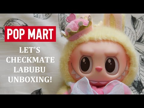 UNBOXING MY FIRST LABUBU! (Let's Checkmate) #POPMART #LABUBU - YouTube