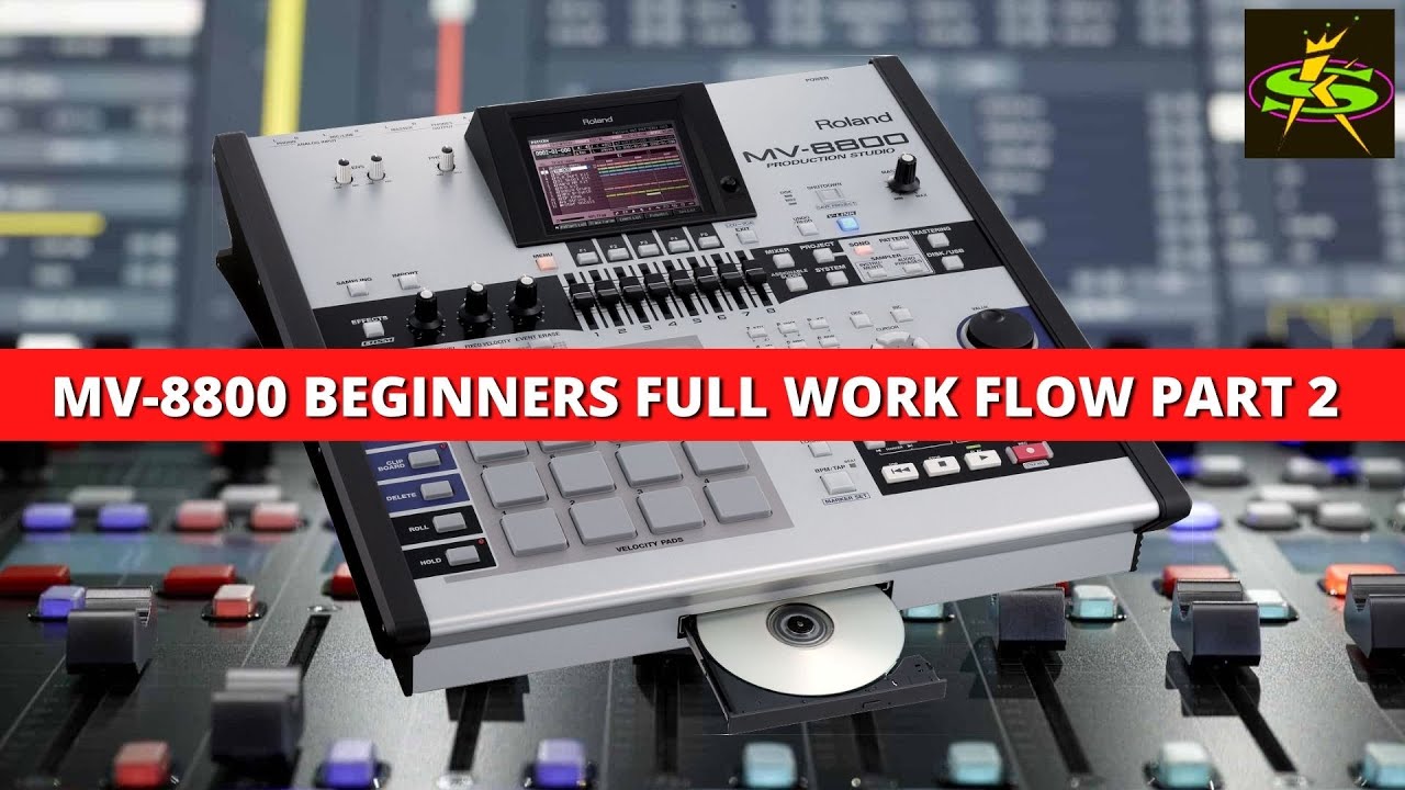 Roland MV 8800 Beginners Full Workflow Video Part 2. - YouTube