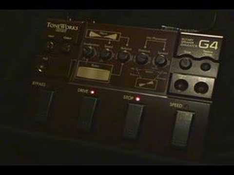 Korg G4 Leslie Rotary Simulator Demo - YouTube