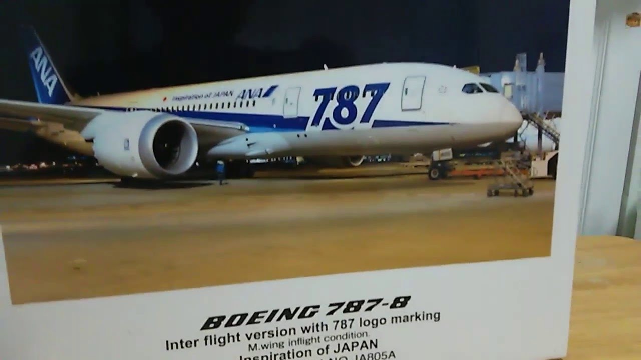 ANA ◼︎ BOEING 787-8 NH20051 航空機模型 全日空商事 ANA