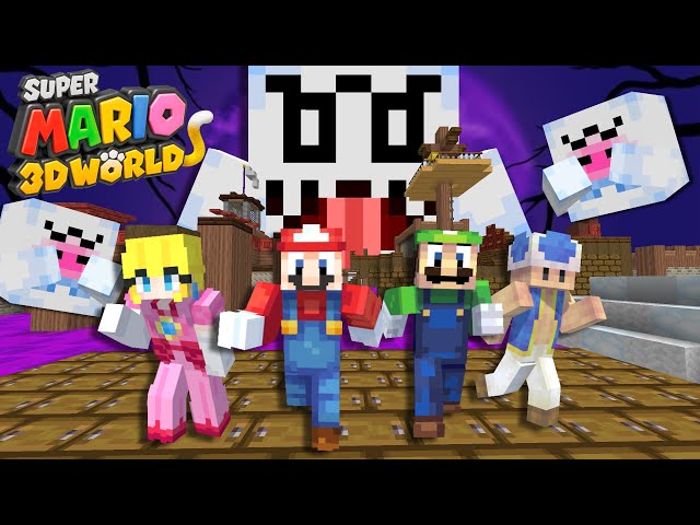 Minecraft Super Mario 3D World | SPOOKY SEASICK WRECK! [279] - YouTube