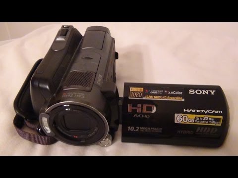 2008 Sony Handycam HDR SR11 Extreme Review And Test - YouTube