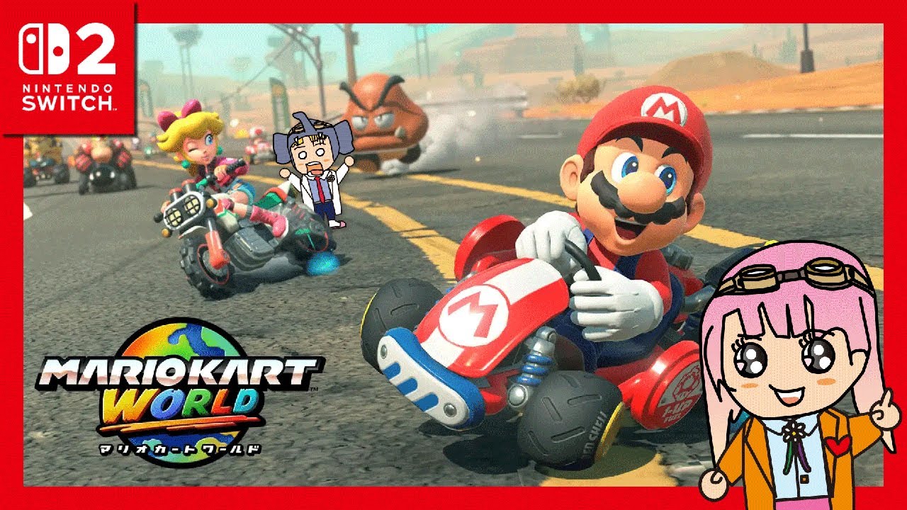 Mario Kart World] Finally released! Switch 2! Gameplay! [Hanchan