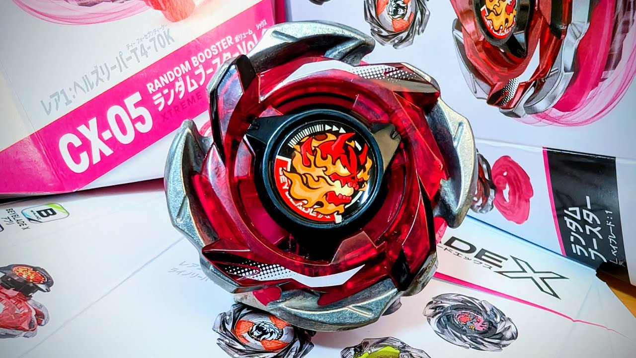 CX-05 HELLSREAPER T4-70K BEYBLADE X - YouTube