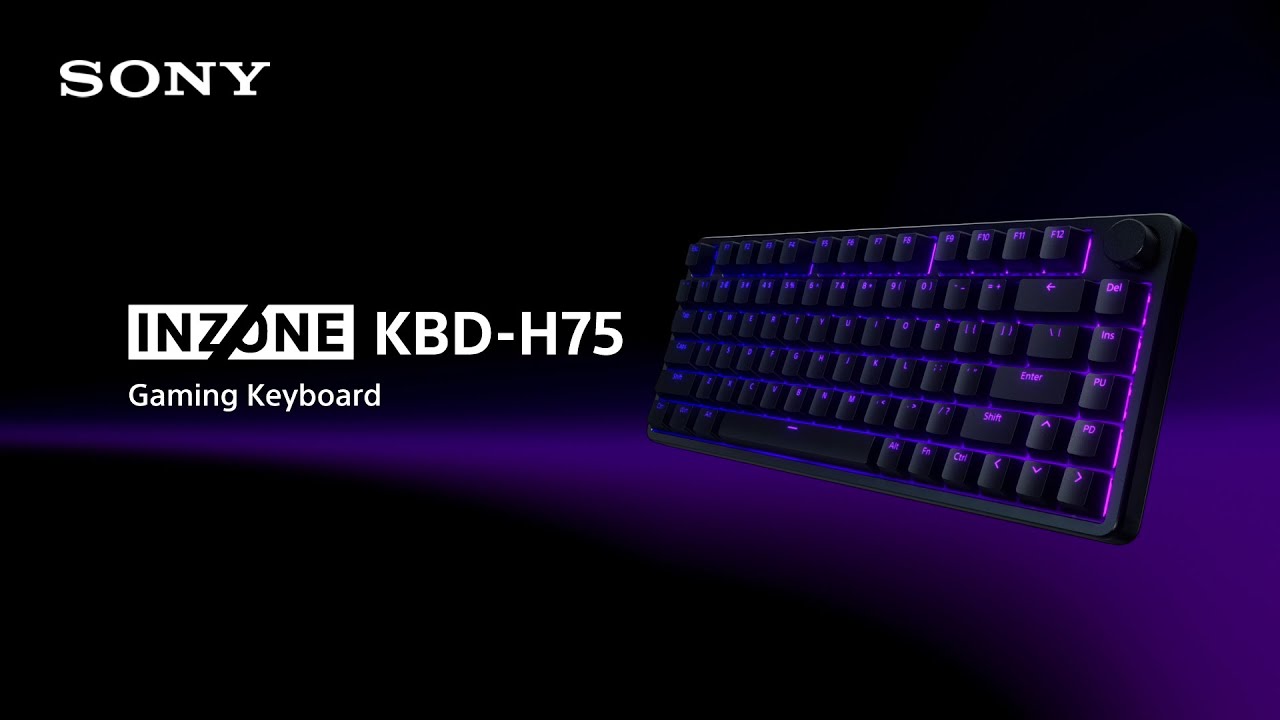 INZONE KBD-H75 | Gaming Keyboard | Gaming Gear | Sony Democratic