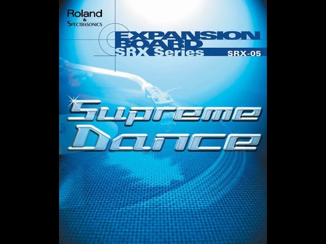 Roland Vintage series - SRX 05 Expansion - Supreme Dance - YouTube