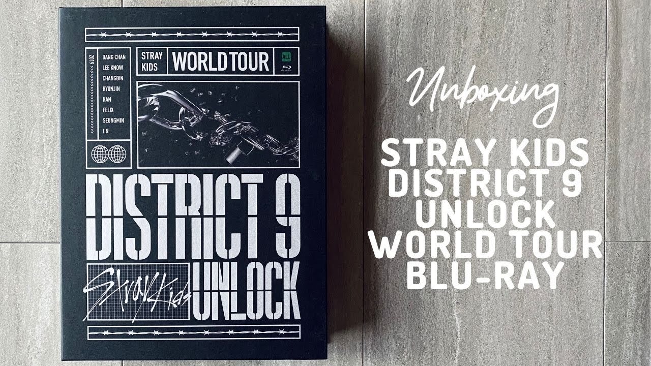 🔥Unboxing Stray Kids 스트레이 키즈 District 9 Unlock World Tour