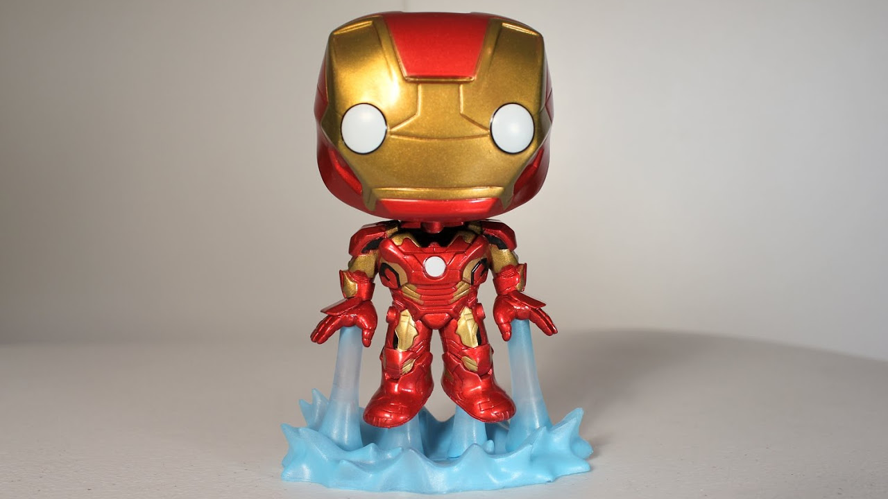 Avengers Age of Ultron IRON MAN mark 43 Funko Pop review - YouTube