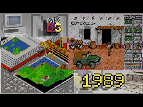 65 MS-DOS games released in 1989 - YouTube