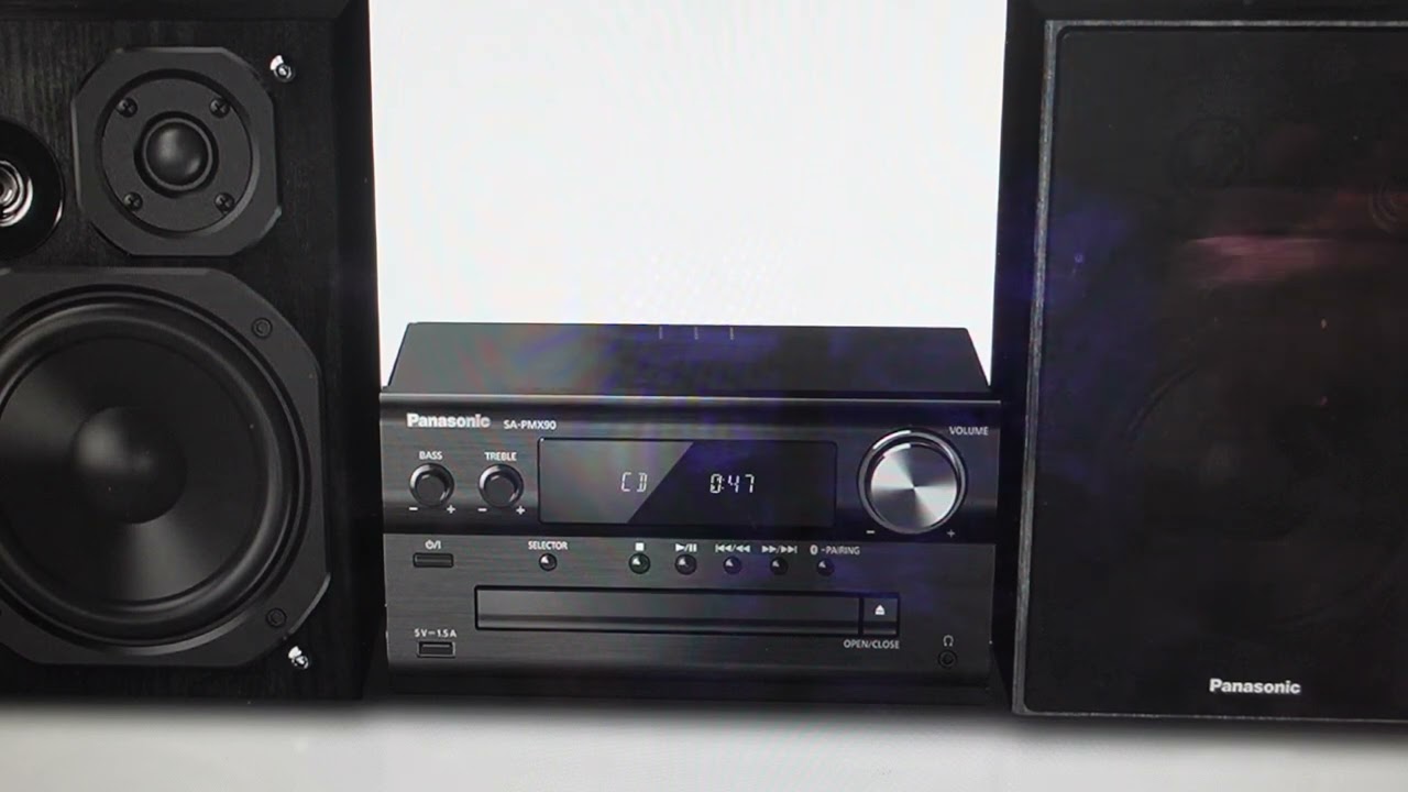 Hard Reset Panasonic SC-PMX90 Stereo - YouTube