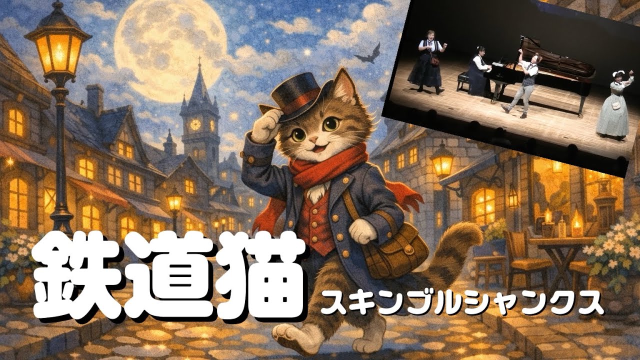 鉄道猫 スキンブルシャンクス ミュージカル「キャッツ」より - YouTube