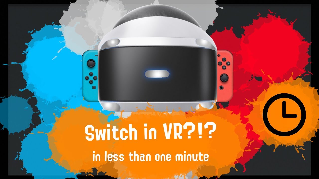 How to use a Nintendo Switch in VR in less than 60 seconds