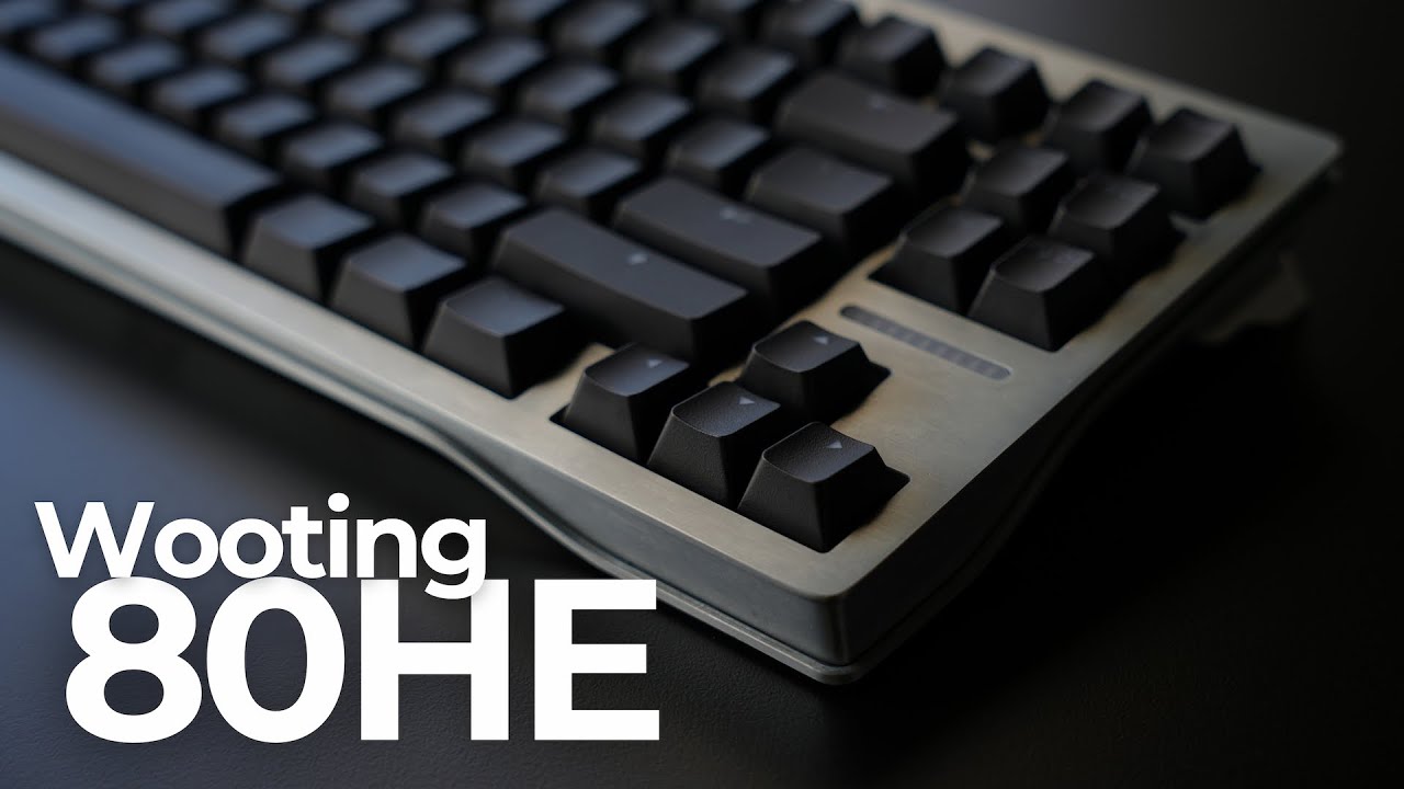 Wooting 80 HE is the best gaming keyboard of the year - YouTube