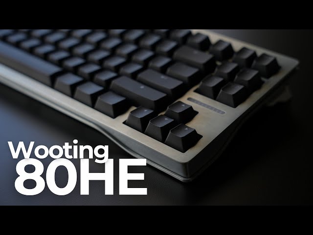 Wooting 80 HE is the best gaming keyboard of the year - YouTube