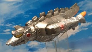 マルサン メカゴジラ飛行形態ソフビ(1974）レビュー MechaGodzilla