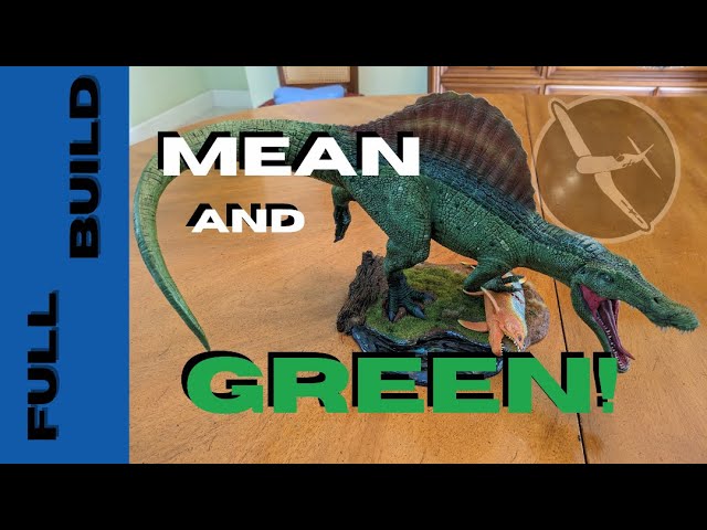 Mean and Green! - Pegasus Hobbies Spinosaurus in 1/24 Scale - YouTube