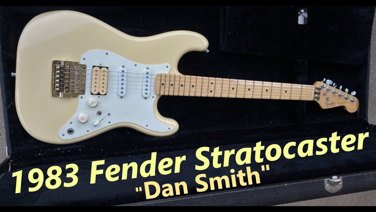 1983 USA Fender Stratocaster 'Dan Smith'. with Kahler Bridge - YouTube