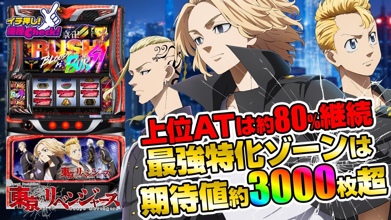スマスロ 東京リベンジャーズ(東リベ 東卍) パチスロ新台 スロット