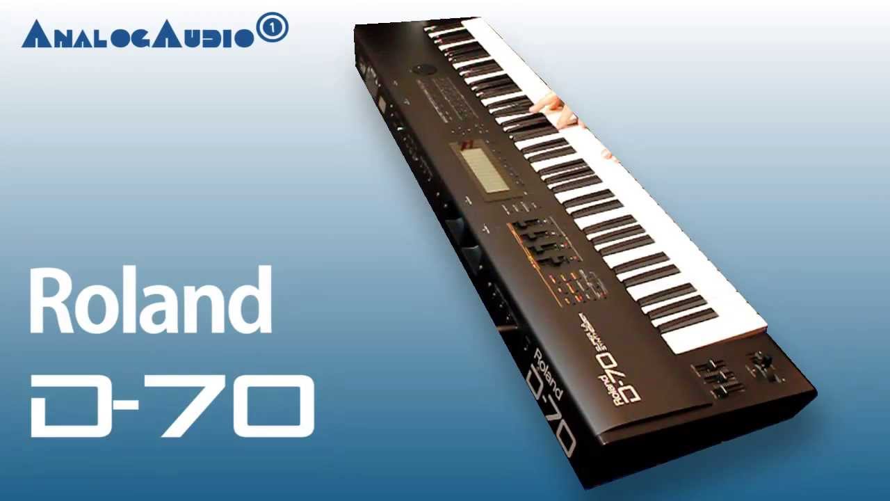 ROLAND D-70 Digital Synthesizer 1990 | HD DEMO - YouTube