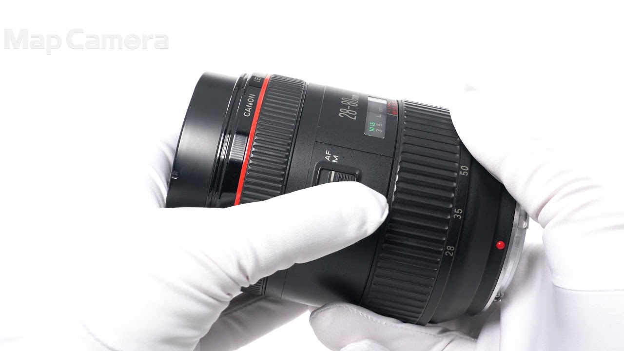 Canon (キヤノン) EF28-80mm F2.8-4L USM 難有品 - YouTube