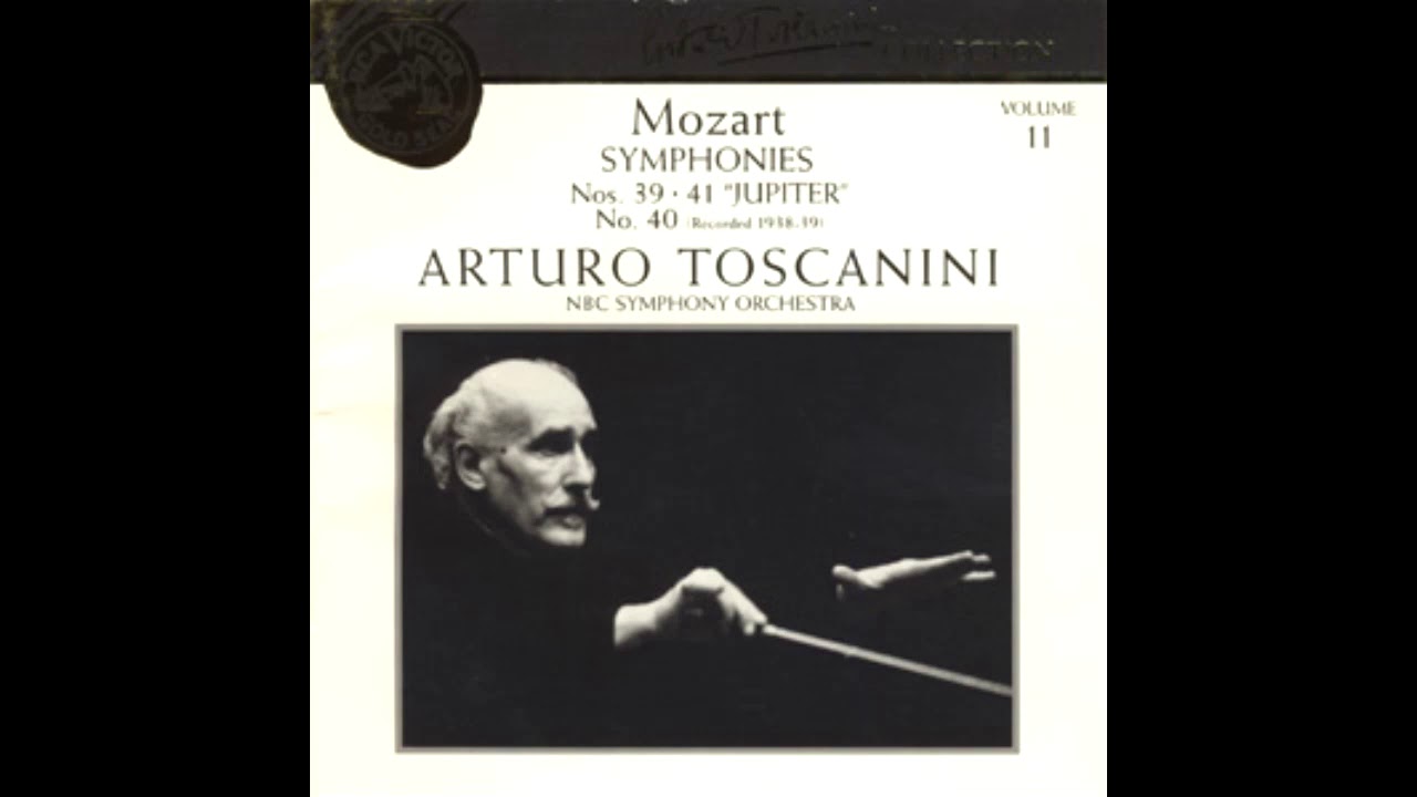 MOZART: Symphony No. 40 in G minor KV 550 / Toscanini · NBC