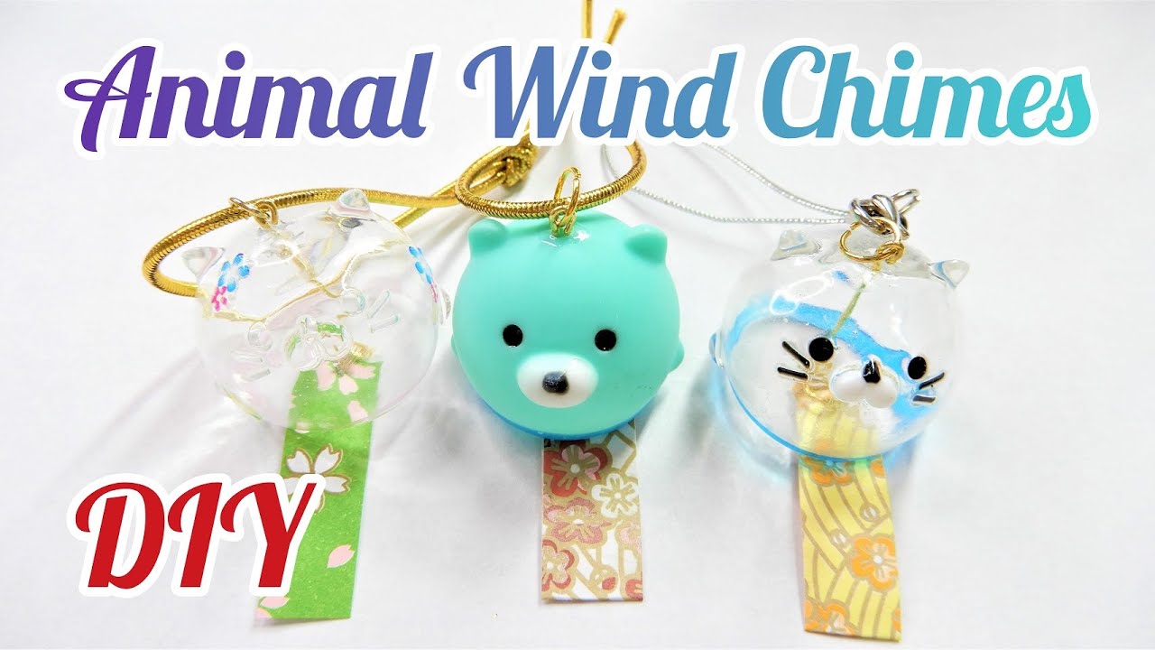 DIY Resin Animal Wind Chimes - YouTube