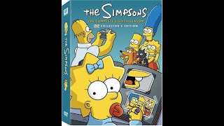 Opening to The Simpsons - Season 8 (1996-1997) 2006 DVD, Disc 1