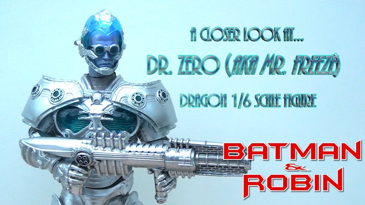 A closer look atDr. Zero (aka Mr. Freeze) 1/6 scale figure