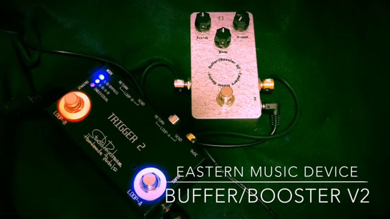 Eastern Music Device Buffer/Booster V2」イコライザー付きバッファー