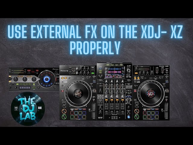 Pioneer DJ RMX-1000 or EFX-500 without needing send return for XDJ