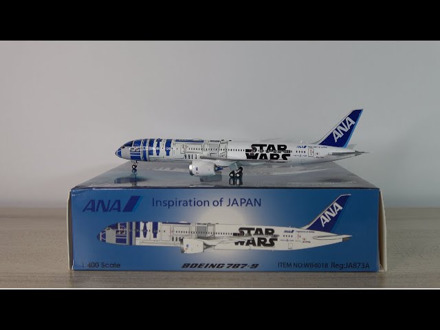 STUNNING AVIATION400 ANA STAR WARS LIVERY BOEING 787-9 UNBOXING