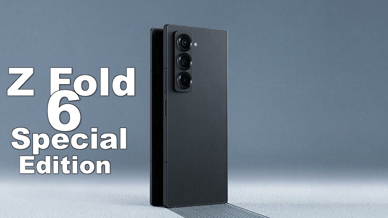 z fold 6 Samsung Galaxy Special Edition - This Is Amazing!💪 - YouTube