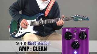 SUHR / ディストーション Riot Distortion - YouTube