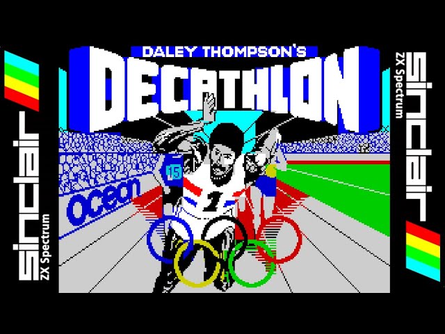 DALEY THOMPSON'S DECATHLON (1984) Walkthrough, ZX Spectrum - YouTube