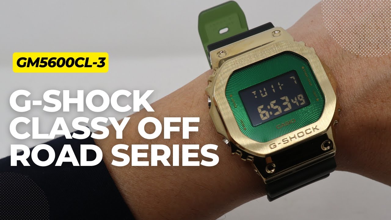 G-SHOCK GM5600CL-3 CLASSY OFF ROAD SERIES WATCH - YouTube