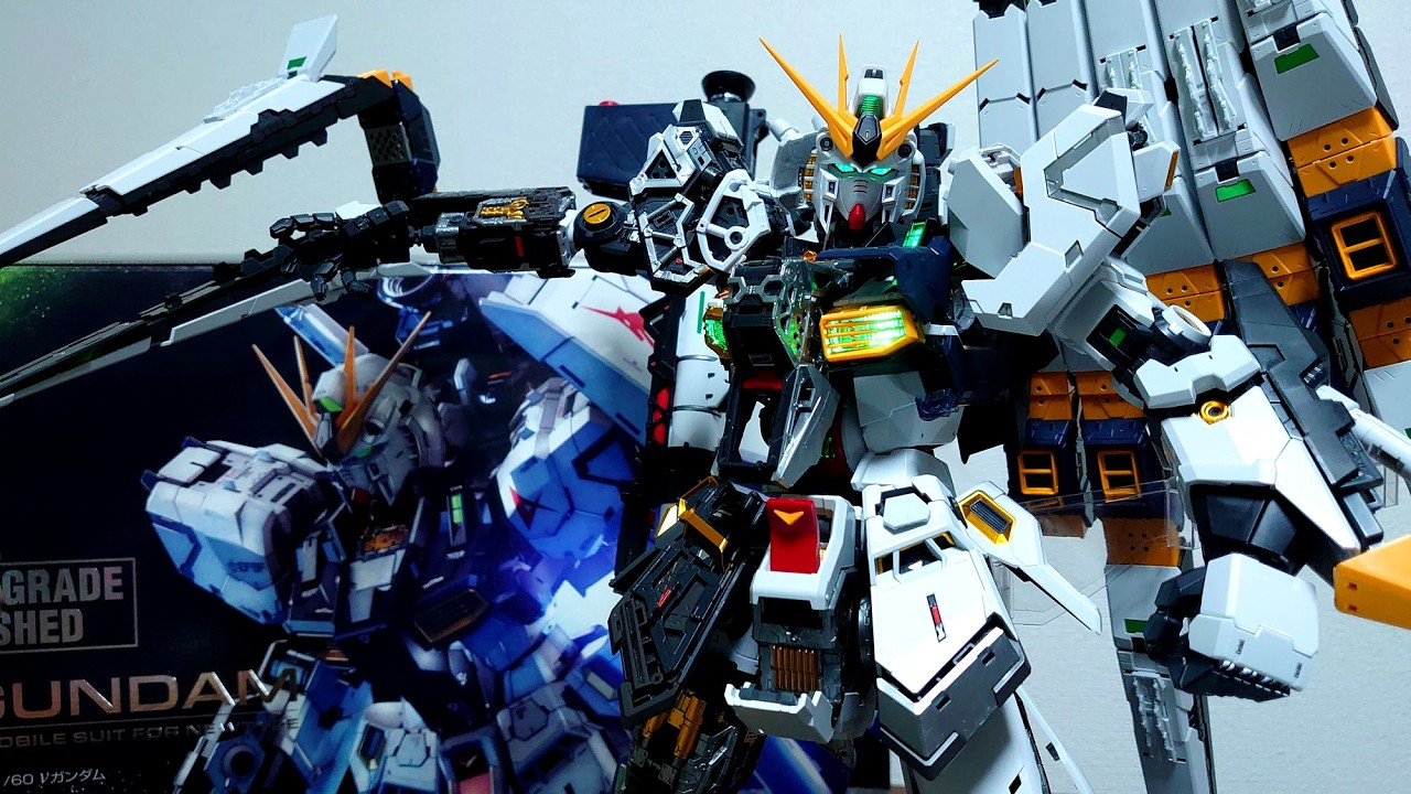 Bandai's Amazing Mechanism!] PG UNLEASHED 1/60 ν Gundam Review